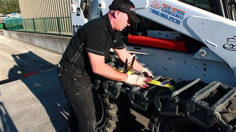 skidsteer tracking device installation